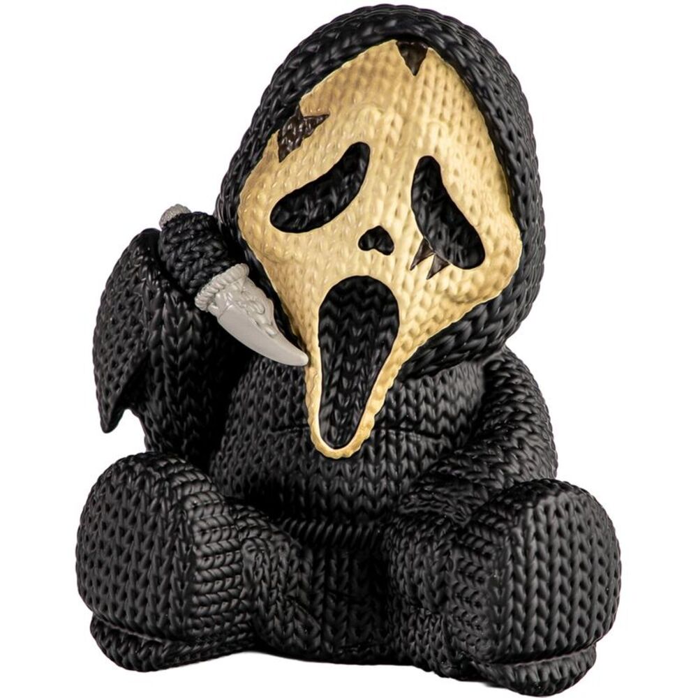 Ghost Face Sandman with Interchangeable Hand Vinyl Figure – Handmade by Robots